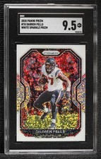 2020 Panini Prizm White Sparkle Prizm Darren Fells #78 SGC 9.5 Mint+ 0h28