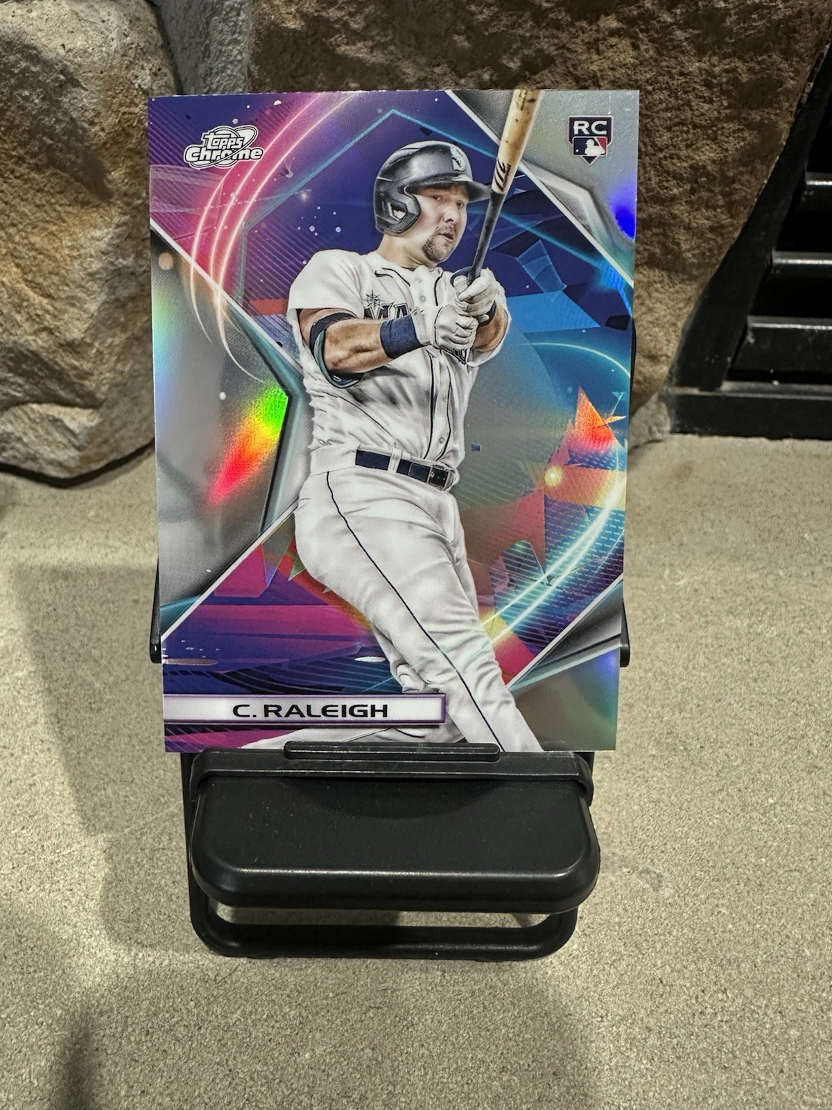 2022 Topps Cosmic Chrome - Cal Raleigh #169 Refractor Rookie #2 MVP Finalist