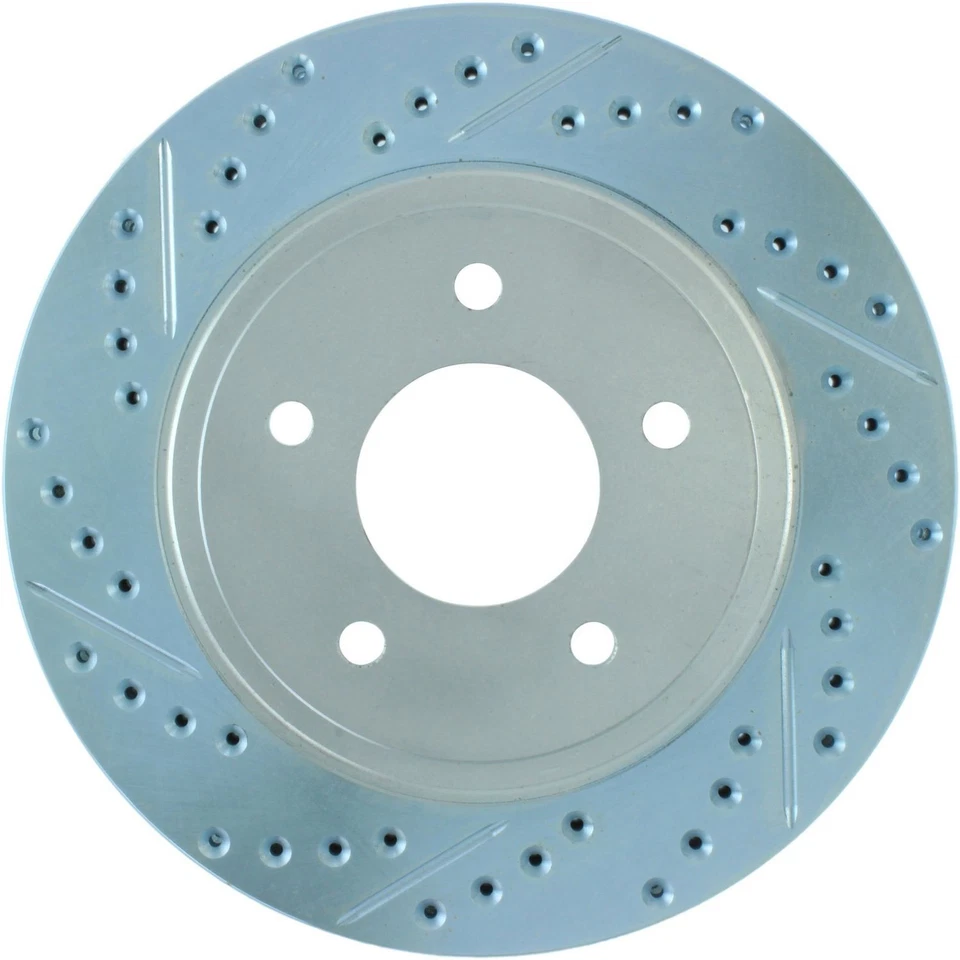 Rotor de freno de disco StopTech 227.62054R Select Sport perforado en cruz y ranurado Foto 3 de 4