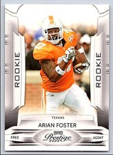 2009 Playoff Prestige  Arian Foster 107