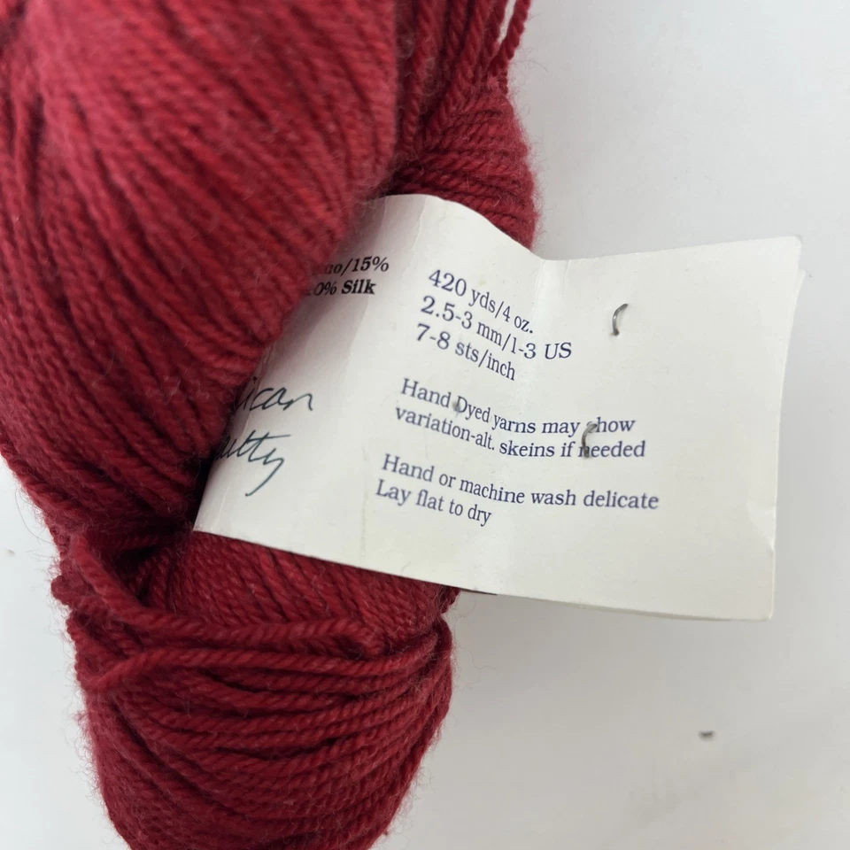 Shalimar Yarns Breathless 75% SW 美利奴 15% 羊绒 10% 真丝 4 盎司 420 码 — 第 2/4 张图片