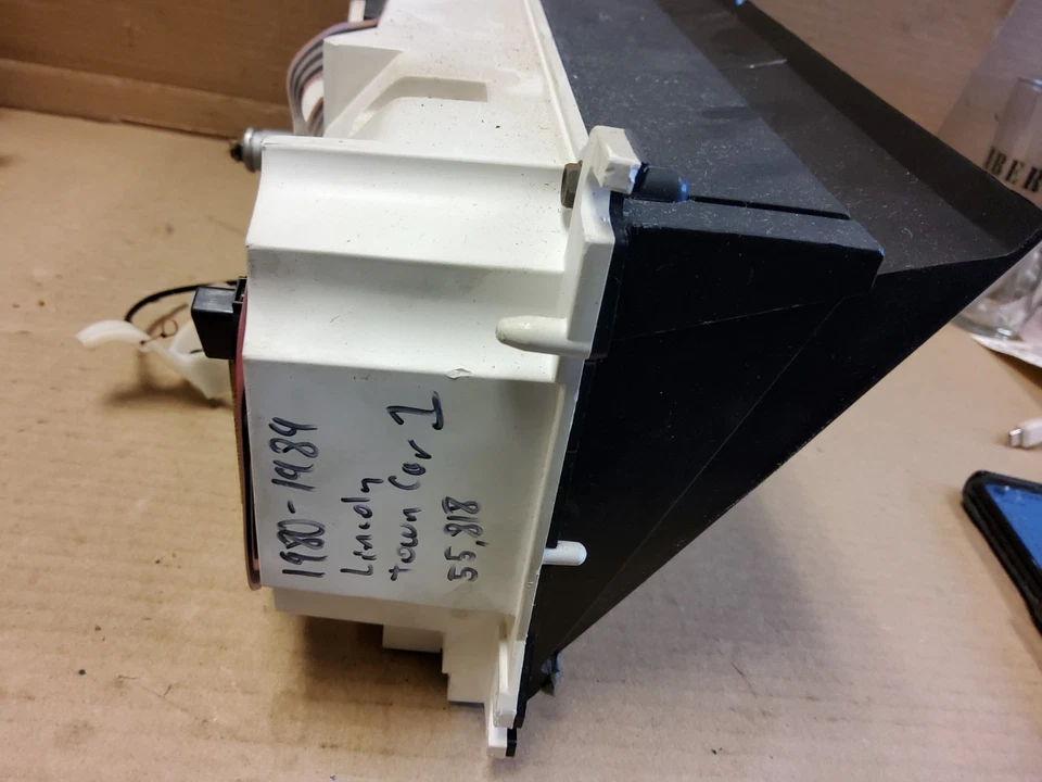 1980-1989 Lincoln Town Car Towncar спидометр указатель приборной панели часы 1 - Изображение 4 из 4