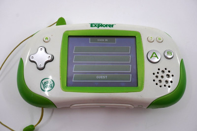 Leapfrog Leapster Explorer Learning Handheld Game System No Games Works Great