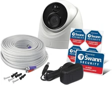 Swann PRO-4KDOME Add-On DVR Enforcer Dome Security Camera - White