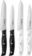4PCS Paring Knife - 4/4.5 Inch Fruit and Vegetable Paring Knives - Ultra Sharp K