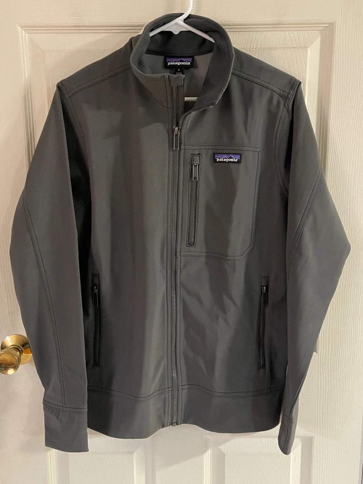 Patagonia Soft Shell fleece Jacket STY27375 Grey Mens S