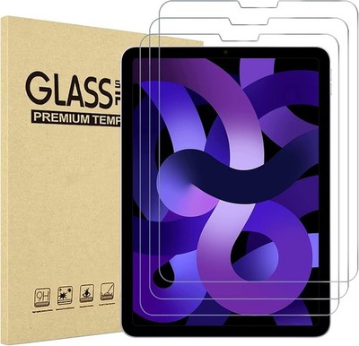 Tempered Glass Screen Protector 3 Pack for iPad Air 5/4 & iPad Pro 11 Inch