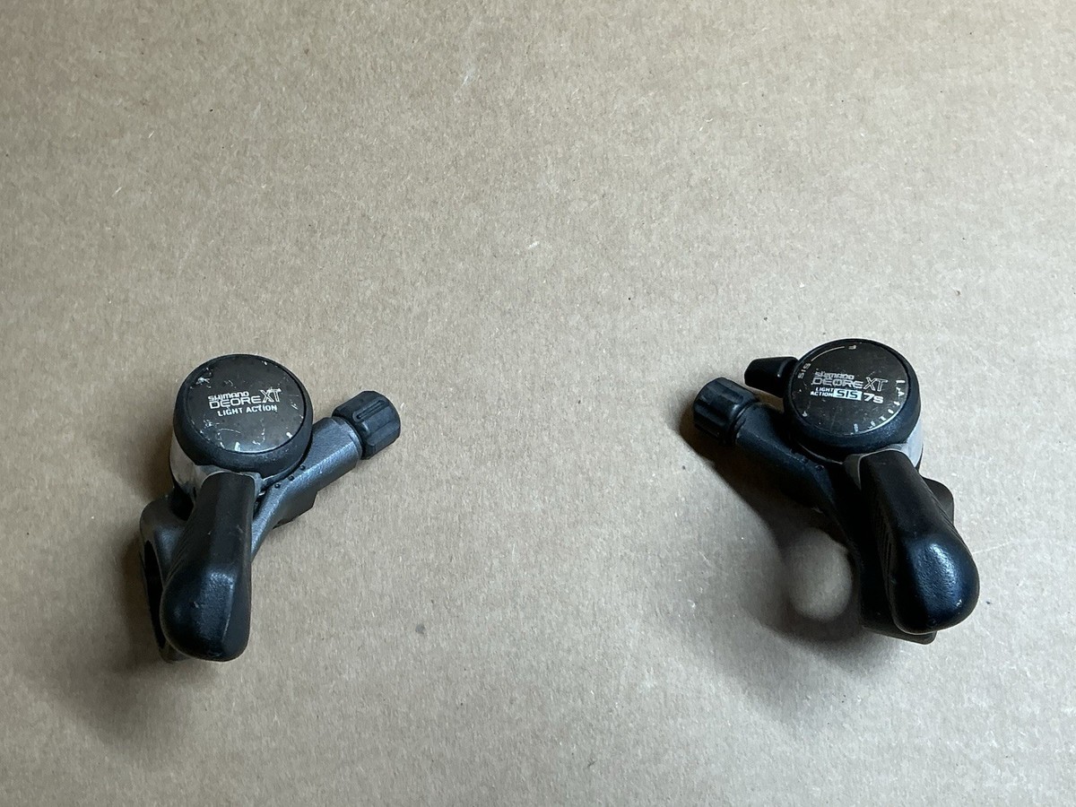 Shimano Deore XT Sl-m732 7 Speed Thumb Shifters 3x7 for sale