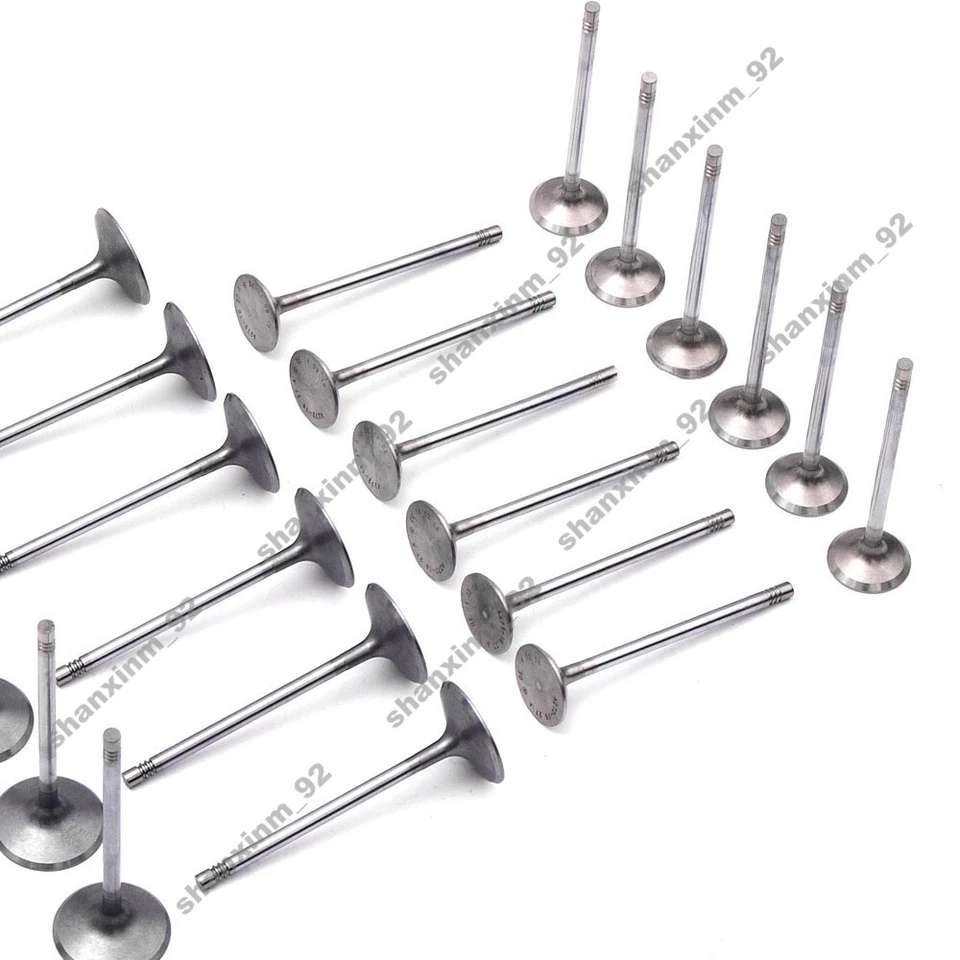 Válvulas de escape de admisión de motor para Mercedes-Benz CLK350 C350 E350 SLK350 3,5 L M272 Foto 4 de 4