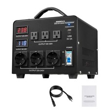 3000VA Automatic Voltage Converter Transformer for 110V to 220V  220V to 110V