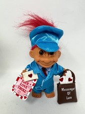 RARE Vintage RUSS TRUE LOVE TROLL with Outfit, Mailbag, Hat and Tag