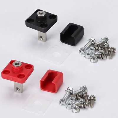 80 Amp Square Terminal Block for with High Current Copper Parts