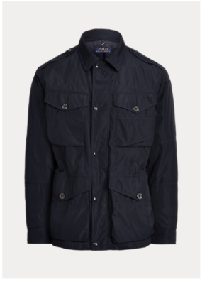 Polo Ralph Lauren Men's Black Water-Repellent-field- Troops Polo Ralph Lauren Men's Black Water-Repellent-field- Troops