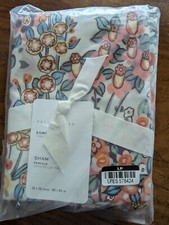 POTTERY BARN Set of 2 Amelia Floral Percale Shams-Euro-NWT