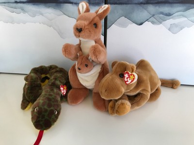 TY Beanie Babies Set of 3! RARE Humphrey the Camel ...