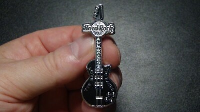 Hochwertiger Metallpin PIN Gitarre Hard Rock Cafe LAS VEGAS Original Selten