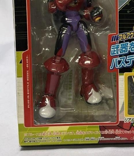 Rockman Exe Plug-in Battle Model DX Blues RM-02 Mint in Box Rockman Exe Plug-in Battle Model DX Blues RM-02 Mint in Box