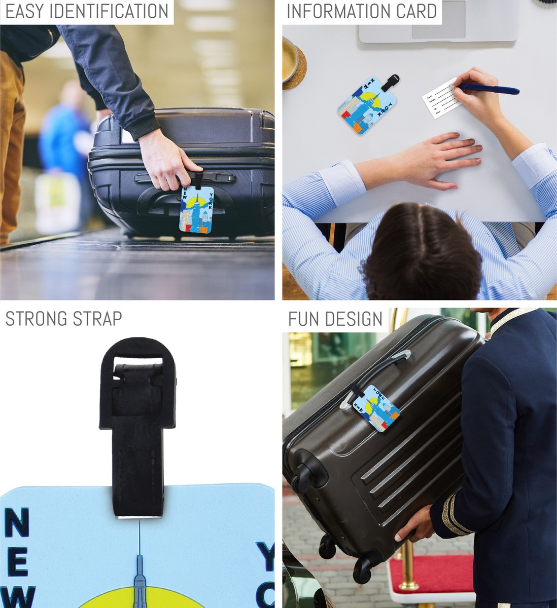 LUGGAGE TAGS NEW YORK