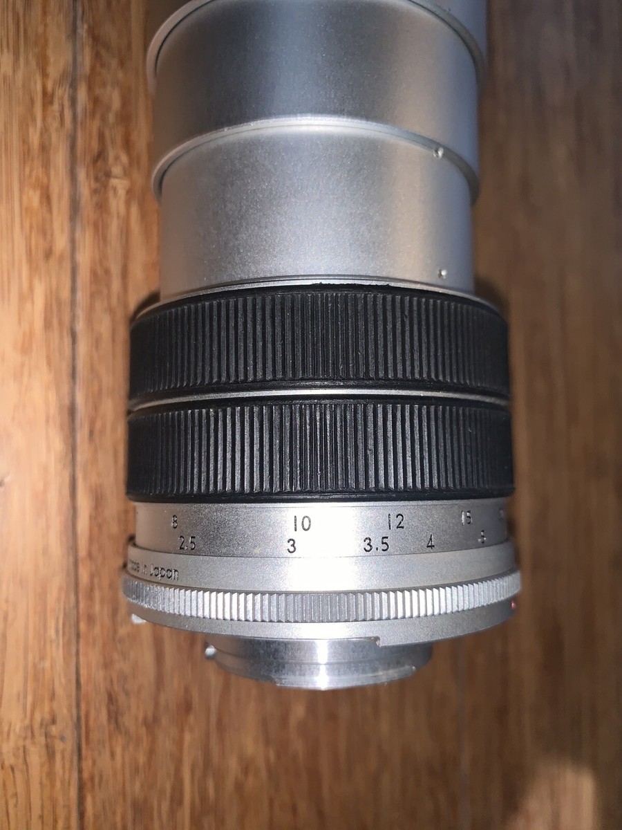 Topcon RE.Auto-Topcor 13.5cm F3.5 Tokyo Kogaku 135mm No 7606435 | eBay