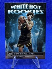 BRANDIN PODZIEMSKI 2023-24 DONRUSS OPTIC WHITE HOT ROOKIES #14 RC