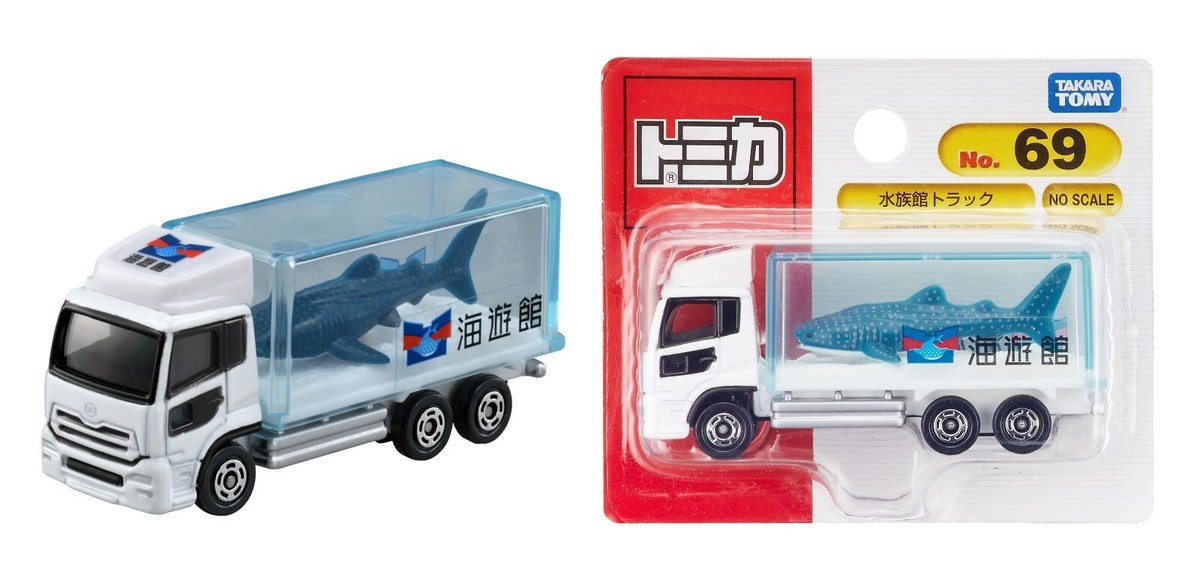 Takara Tomy Tomica No.069 Nissan Diesel Aquarium Truck (Shark