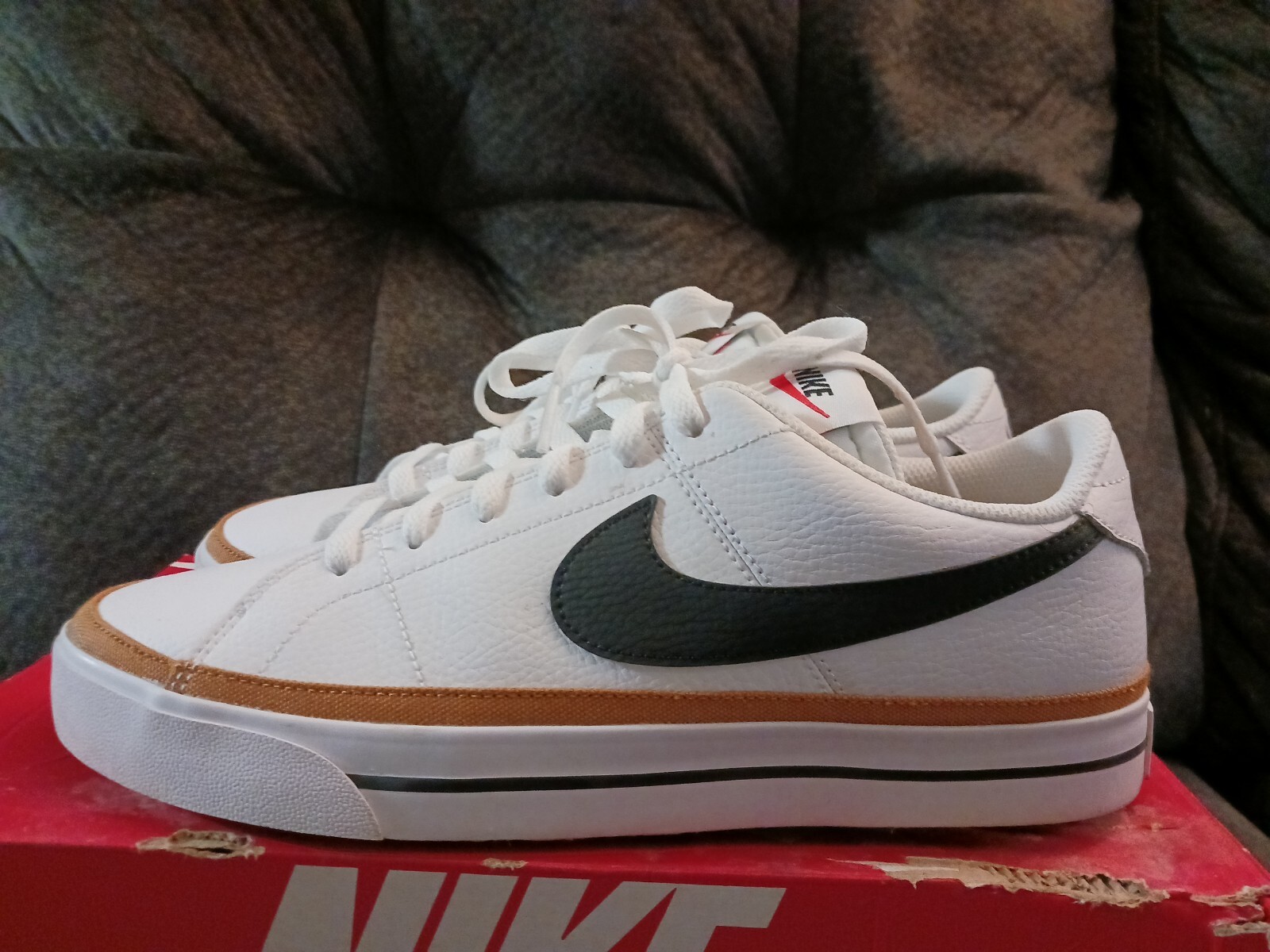 Nike Womens 6 Court Legacy CU4149-102 White Casual Shoes Sneakers size 11 |  eBay