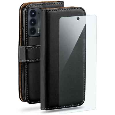 Handy Tasche für Motorola Edge 20 Schutz Hülle zum Klappen Handyhülle mit Folie