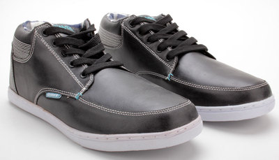 Djinns Unisex Sneakers Shoes Sub-Delight P-Leather Black Black