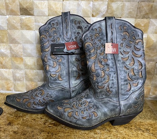 Rockin Country Ledies Boots Size 10 W RC4902 - Picture 4 of 12