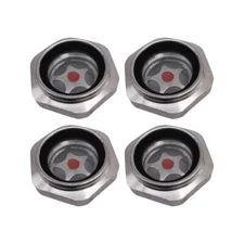 4 pcs 3/4" NPT Air Compressor Oil Sight Glass fits Rolair JC10