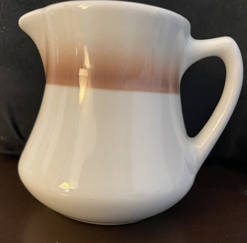 Mayer China 3” Creamer Syrup Tan/Rose Air Brush Fade 459 1957 - Picture 2 of 3