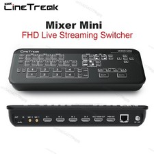 Cinetreak Mixer Mini Full HDMI 4 Channel Mixer Video Swicher Streaming Panel