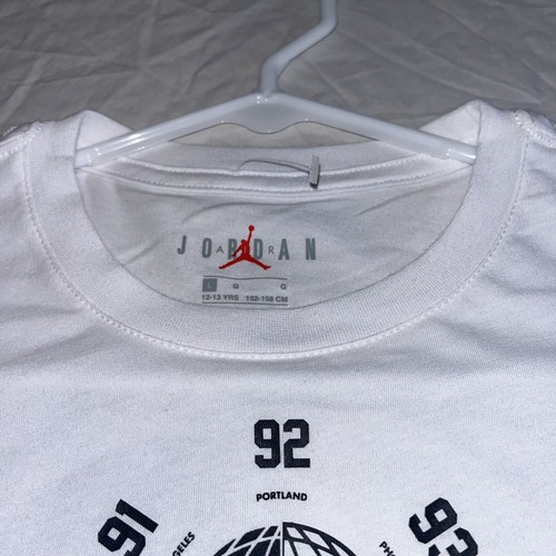 NWT Nike Air Jordan “The Joy Of Six” Jumpman Graphic Tee Youth Sz. L 12-13 yrs - Picture 5 of 8