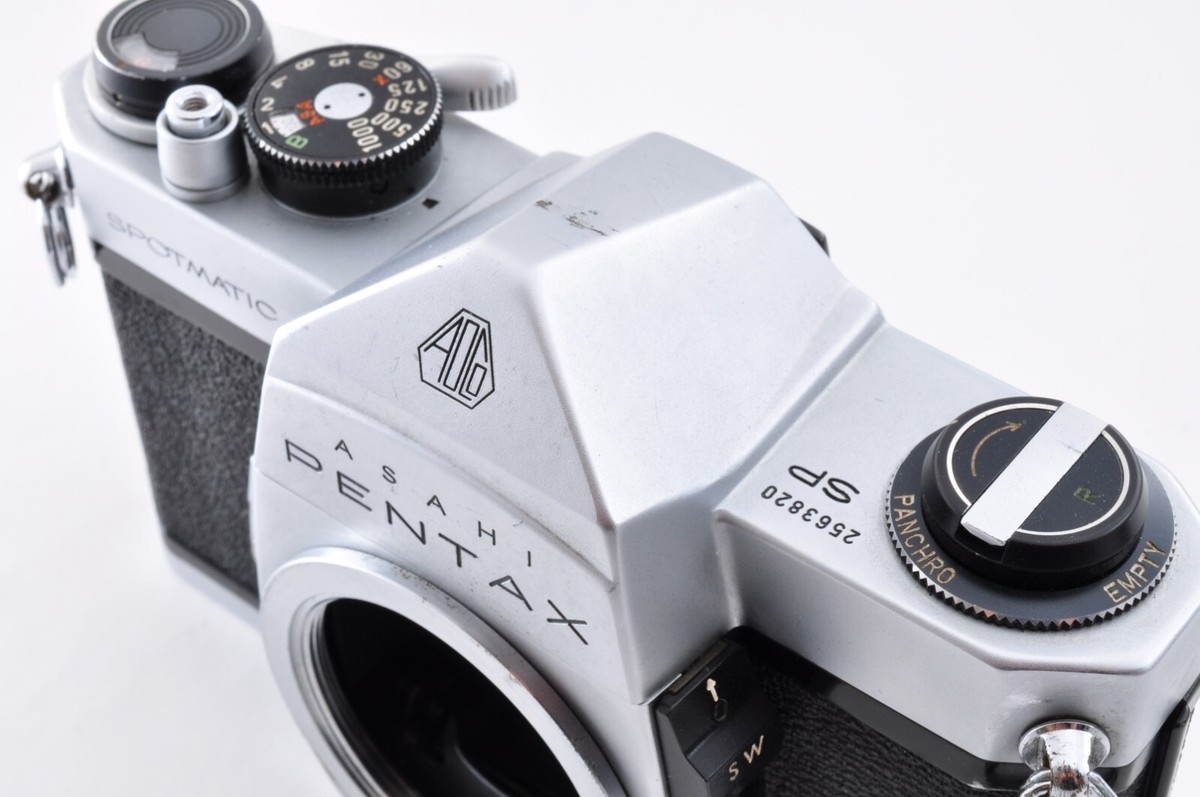 Near MINT] Asahi Pentax Spotmatic SP SLR w/ Super-Takumar
