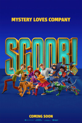 Scoob! Movie Art Wall Indoor Room Outdoor - POSTER 20x30