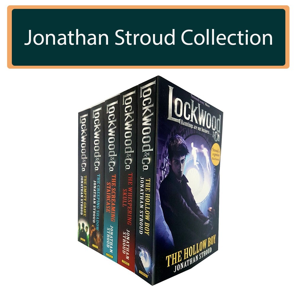 Jonathan Stroud Lockwood & Co Series 5 Books Collection Set Creeping Shadow