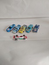 Toy Racing Cars Lot 6 Race Cars Various Makes And Models