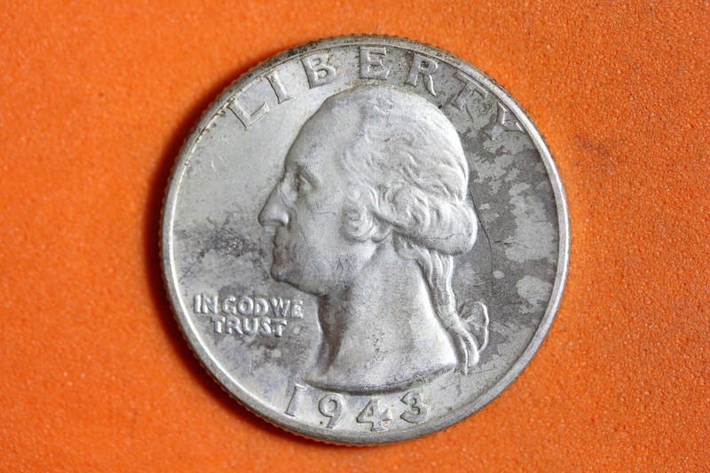 1943 D Washington Quarter #M19248