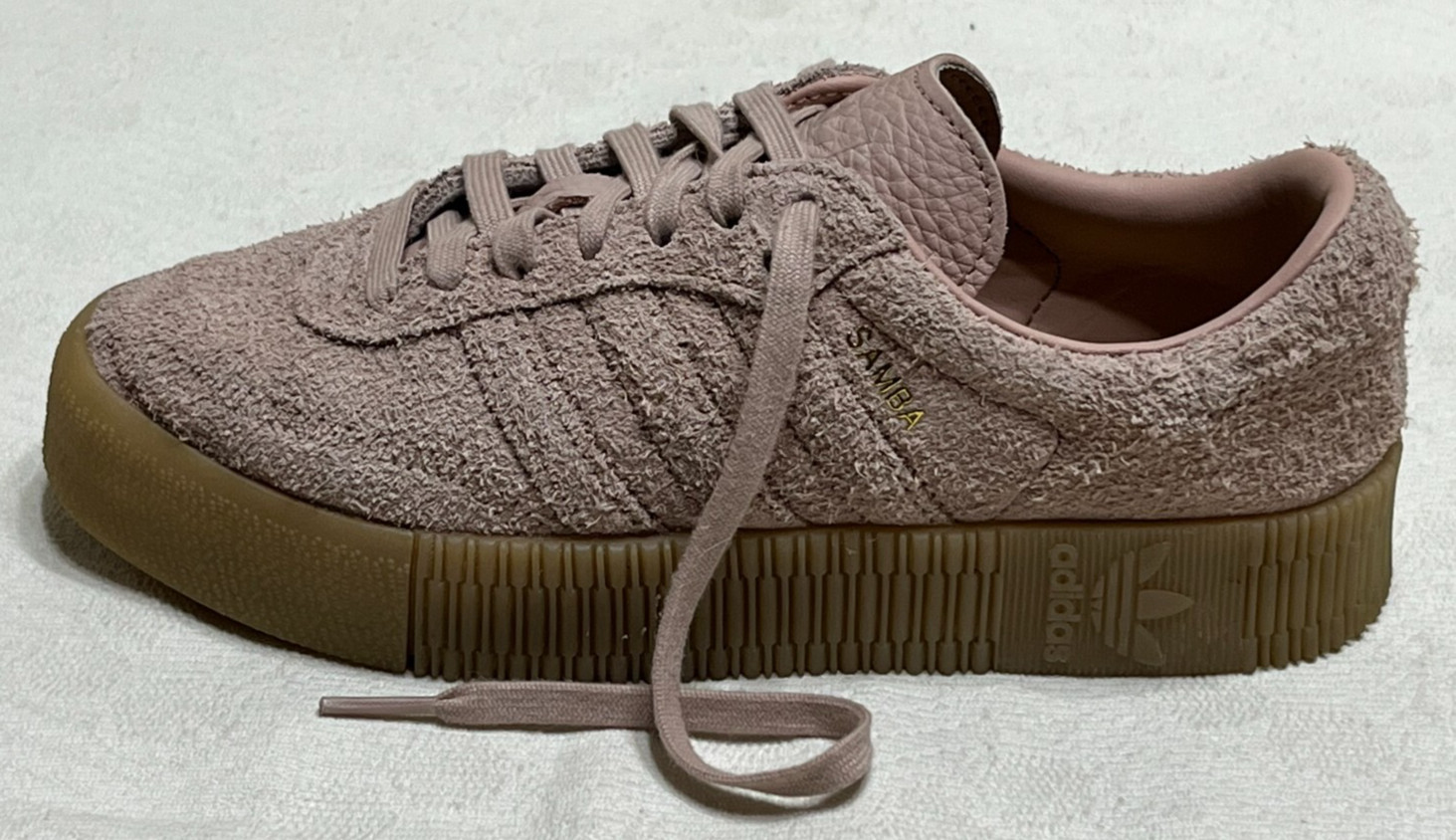 ADIDAS : Samba Rose Womens Platform Trainers Sneakers In Vgc UK 4 EU 36 2/3 image 7