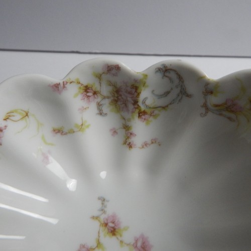 Haviland &Co Limoges Gravy Boat W/Attached Under Plate Princess Pattern France - Picture 9 of 9
