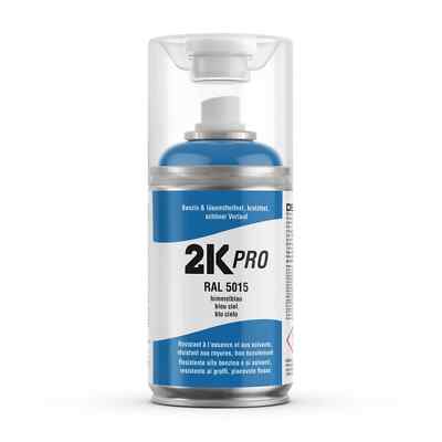 2K Spraydose 400ml & 250ml - 2 Komponenten Lack 2K PRO Sprühfarbe RAL - Klarlack