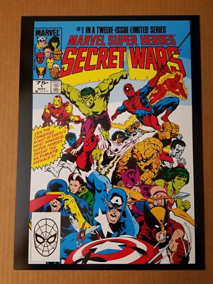 Marvel Super Heroes Secret Wars 1 Marvel Comics Poster by Mike