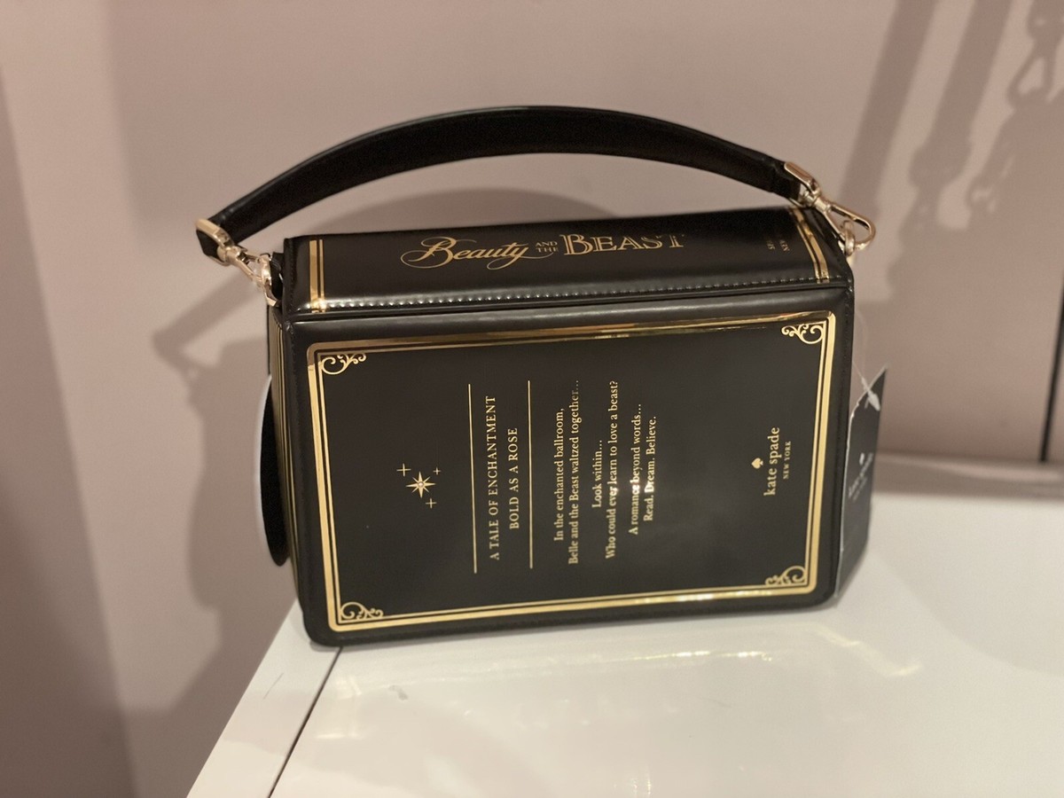 Kate Spade X Disney Beauty and the Beast 3d Book Crossbody￼ | eBay