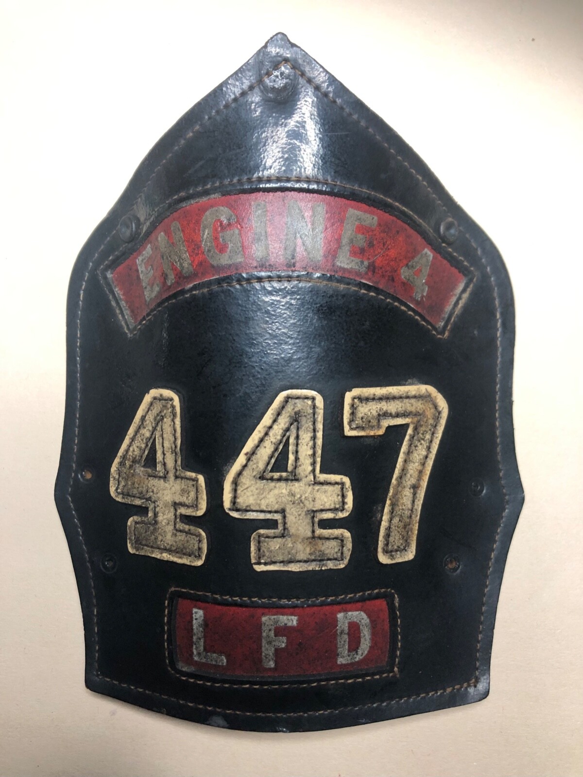 Cairns Leather Fire Helmet Front Shield eBay