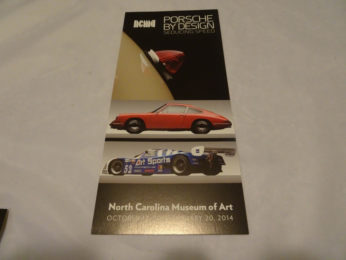 PORSCHE Museum Catalogue カタログ Porsche by Design Museum Exhibit Brochure Flyer | eBay