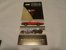 Porsche by Design Museum Exhibit Brochure Flyer