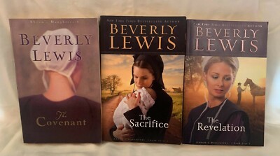 Lot of 3 Beverly Lewis, Abraham's Daughter series books 1, 3 and 5.