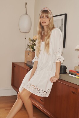 bardot remy mini lace dress Bardot – Remy Mini Lace Dress – campaign-outlet – White