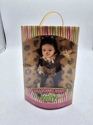 2007 Barbie Halloween Party Kelly Kayla The Leopard Doll Mattel #K9182 NIB