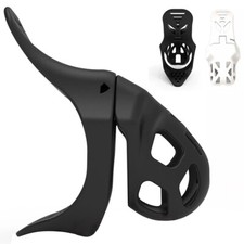 2025 New High Quality Cobra Chastity Cage Device Sissy Male Lock Ring with Belt
